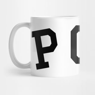 PGH Black Mug